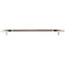 Top Knobs [TK3086PN] Die Cast Zinc Cabinet Pull Handle - Kingsmill Series - Oversized - Polished Nickel Finish - 12&quot; C/C - 14 1/2&quot; L