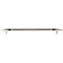 Top Knobs [TK3086PN] Die Cast Zinc Cabinet Pull Handle - Kingsmill Series - Oversized - Polished Nickel Finish - 12&quot; C/C - 14 1/2&quot; L