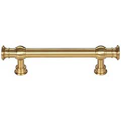 Top Knobs [TK3121HB] Die Cast Zinc Cabinet Pull Handle - Ormonde Series - Standard Size - Honey Bronze Finish - 3 3/4&quot; C/C - 5 1/2&quot; L