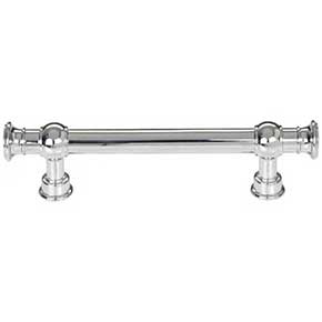 Top Knobs [TK3121PC] Die Cast Zinc Cabinet Pull Handle - Ormonde Series - Standard Size - Polished Chrome Finish - 3 3/4" C/C - 5 1/2" L