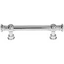 Top Knobs [TK3121PC] Die Cast Zinc Cabinet Pull Handle - Ormonde Series - Standard Size - Polished Chrome Finish - 3 3/4&quot; C/C - 5 1/2&quot; L