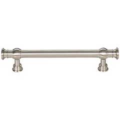 Top Knobs [TK3122BSN] Die Cast Zinc Cabinet Pull Handle - Ormonde Series - Oversized - Brushed Satin Nickel Finish - 5 1/16" C/C - 6 13/16" L