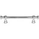 Top Knobs [TK3122PC] Die Cast Zinc Cabinet Pull Handle - Ormonde Series - Oversized - Polished Chrome Finish - 5 1/16" C/C - 6 13/16" L