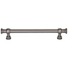 Top Knobs [TK3123AG] Die Cast Zinc Cabinet Pull Handle - Ormonde Series - Oversized - Ash Gray Finish - 6 5/16&quot; C/C - 8&quot; L