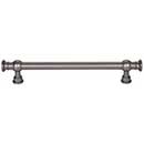 Top Knobs [TK3123AG] Die Cast Zinc Cabinet Pull Handle - Ormonde Series - Oversized - Ash Gray Finish - 6 5/16" C/C - 8" L