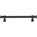 Top Knobs [TK3123BLK] Die Cast Zinc Cabinet Pull Handle - Ormonde Series - Oversized - Flat Black Finish - 6 5/16" C/C - 8" L