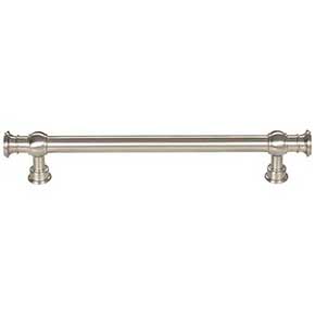 Top Knobs [TK3123BSN] Die Cast Zinc Cabinet Pull Handle - Ormonde Series - Oversized - Brushed Satin Nickel Finish - 6 5/16" C/C - 8" L