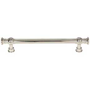Top Knobs [TK3123PN] Die Cast Zinc Cabinet Pull Handle - Ormonde Series - Oversized - Polished Nickel Finish - 6 5/16" C/C - 8" L