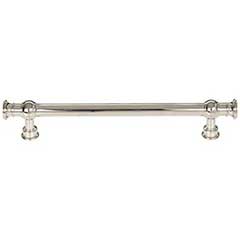 Top Knobs [TK3123PN] Die Cast Zinc Cabinet Pull Handle - Ormonde Series - Oversized - Polished Nickel Finish - 6 5/16&quot; C/C - 8&quot; L
