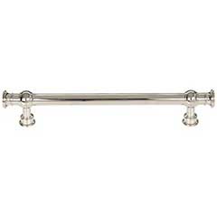 Top Knobs [TK3123PN] Die Cast Zinc Cabinet Pull Handle - Ormonde Series - Oversized - Polished Nickel Finish - 6 5/16&quot; C/C - 8&quot; L