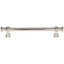 Top Knobs [TK3123PN] Die Cast Zinc Cabinet Pull Handle - Ormonde Series - Oversized - Polished Nickel Finish - 6 5/16" C/C - 8" L