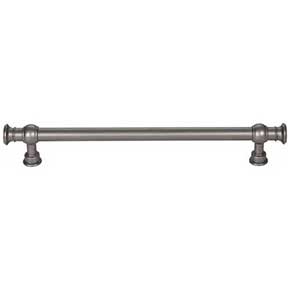 Top Knobs [TK3124AG] Die Cast Zinc Cabinet Pull Handle - Ormonde Series - Oversized - Ash Gray Finish - 7 9/16" C/C - 9 5/16" L