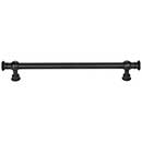 Top Knobs [TK3124BLK] Die Cast Zinc Cabinet Pull Handle - Ormonde Series - Oversized - Flat Black Finish - 7 9/16" C/C - 9 5/16" L