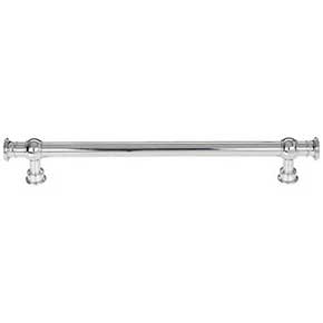 Top Knobs [TK3124PC] Die Cast Zinc Cabinet Pull Handle - Ormonde Series - Oversized - Polished Chrome Finish - 7 9/16" C/C - 9 5/16" L
