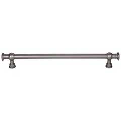 Top Knobs [TK3125AG] Die Cast Zinc Cabinet Pull Handle - Ormonde Series - Oversized - Ash Gray Finish - 8 13/16&quot; C/C - 10 1/2&quot; L