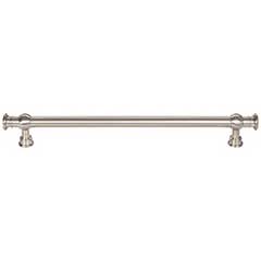 Top Knobs [TK3125BSN] Die Cast Zinc Cabinet Pull Handle - Ormonde Series - Oversized - Brushed Satin Nickel Finish - 8 13/16" C/C - 10 1/2" L