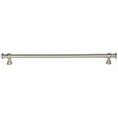 Top Knobs [TK3126BSN] Die Cast Zinc Cabinet Pull Handle - Ormonde Series - Oversized - Brushed Satin Nickel Finish - 12" C/C - 13 3/4" L