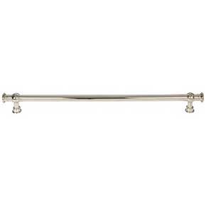 Top Knobs [TK3126PN] Die Cast Zinc Cabinet Pull Handle - Ormonde Series - Oversized - Polished Nickel Finish - 12" C/C - 13 3/4" L