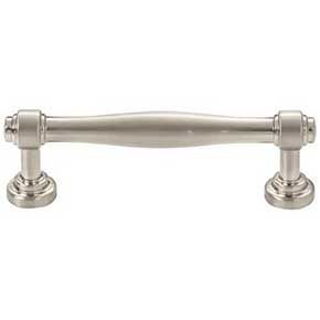 Top Knobs [TK3071BSN] Die Cast Zinc Cabinet Pull Handle - Ulster Series - Standard Size - Brushed Satin Nickel Finish - 3 3/4" C/C - 4 9/16" L