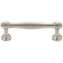 Top Knobs [TK3071BSN] Die Cast Zinc Cabinet Pull Handle - Ulster Series - Standard Size - Brushed Satin Nickel Finish - 3 3/4" C/C - 4 9/16" L