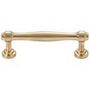 Top Knobs [TK3071HB] Die Cast Zinc Cabinet Pull Handle - Ulster Series - Standard Size - Honey Bronze Finish - 3 3/4" C/C - 4 9/16" L