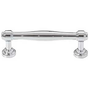 Top Knobs [TK3071PC] Die Cast Zinc Cabinet Pull Handle - Ulster Series - Standard Size - Polished Chrome Finish - 3 3/4" C/C - 4 9/16" L
