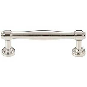 Top Knobs [TK3071PN] Die Cast Zinc Cabinet Pull Handle - Ulster Series - Standard Size - Polished Nickel Finish - 3 3/4" C/C - 4 9/16" L