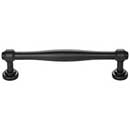 Top Knobs [TK3072BLK] Die Cast Zinc Cabinet Pull Handle - Ulster Series - Oversized - Flat Black Finish - 5 1/16" C/C - 5 13/16" L