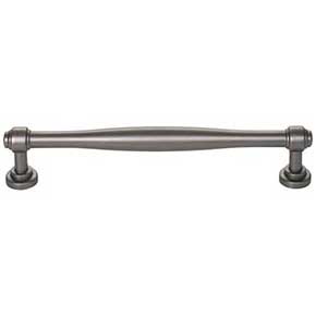 Top Knobs [TK3073AG] Die Cast Zinc Cabinet Pull Handle - Ulster Series - Oversized - Ash Gray Finish - 6 5/16" C/C - 7 1/16" L