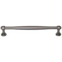Top Knobs [TK3074AG] Die Cast Zinc Cabinet Pull Handle - Ulster Series - Oversized - Ash Gray Finish - 7 9/16&quot; C/C - 8 5/16&quot; L