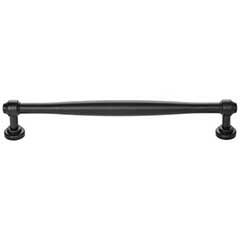 Top Knobs [TK3074BLK] Die Cast Zinc Cabinet Pull Handle - Ulster Series - Oversized - Flat Black Finish - 7 9/16&quot; C/C - 8 5/16&quot; L