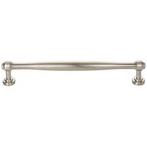 Top Knobs [TK3074BSN] Die Cast Zinc Cabinet Pull Handle - Ulster Series - Oversized - Brushed Satin Nickel Finish - 7 9/16" C/C - 8 5/16" L