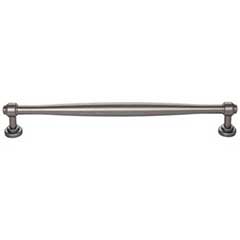 Top Knobs [TK3075AG] Die Cast Zinc Cabinet Pull Handle - Ulster Series - Oversized - Ash Gray Finish - 8 13/16" C/C - 9 9/16" L