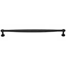 Top Knobs [TK3076BLK] Die Cast Zinc Cabinet Pull Handle - Ulster Series - Oversized - Flat Black Finish - 12&quot; C/C - 12 3/4&quot; L