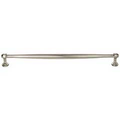 Top Knobs [TK3076BSN] Die Cast Zinc Cabinet Pull Handle - Ulster Series - Oversized - Brushed Satin Nickel Finish - 12&quot; C/C - 12 3/4&quot; L