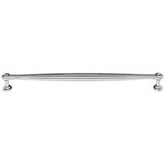 Top Knobs [TK3076PC] Die Cast Zinc Cabinet Pull Handle - Ulster Series - Oversized - Polished Chrome Finish - 12" C/C - 12 3/4" L
