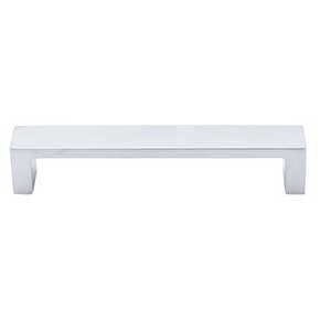 Top Knobs [TK251ALU] Die Cast Zinc Cabinet Pull Handle - Modern Metro Series - Oversized - Aluminum Finish - 5" C/C - 5 3/8" L