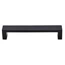 Top Knobs [TK251BLK] Die Cast Zinc Cabinet Pull Handle - Modern Metro Series - Oversized - Flat Black Finish - 5" C/C - 5 3/8" L