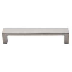 Top Knobs [TK251BSN] Die Cast Zinc Cabinet Pull Handle - Modern Metro Series - Oversized - Brushed Satin Nickel Finish - 5" C/C - 5 3/8" L