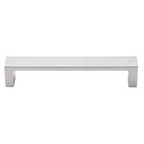 Top Knobs [TK251SS] Stainless Steel Cabinet Pull Handle - Modern Metro Series - Oversized - Brushed Finish - 5" C/C - 5 3/8" L