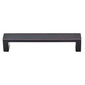 Top Knobs [TK251TB] Die Cast Zinc Cabinet Pull Handle - Modern Metro Series - Oversized - Tuscan Bronze Finish - 5" C/C - 5 3/8" L