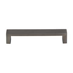 Top Knobs [TK252AG] Die Cast Zinc Cabinet Pull Handle - Modern Metro Series - Oversized - Ash Gray Finish - 7" C/C - 7 3/8" L