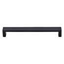 Top Knobs [TK252BLK] Die Cast Zinc Cabinet Pull Handle - Modern Metro Series - Oversized - Flat Black Finish - 7" C/C - 7 3/8" L