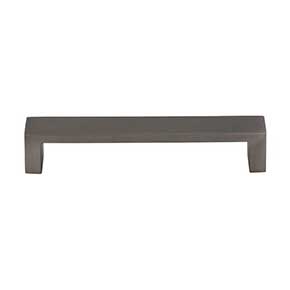 Top Knobs [TK253AG] Die Cast Zinc Cabinet Pull Handle - Modern Metro Series - Oversized - Ash Gray Finish - 12" C/C - 12 3/8" L