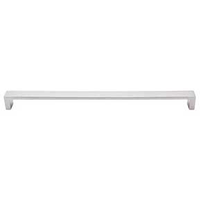 Top Knobs [TK253SS] Stainless Steel Cabinet Pull Handle - Modern Metro Series - Oversized - Brushed Finish - 12" C/C - 12 3/8" L