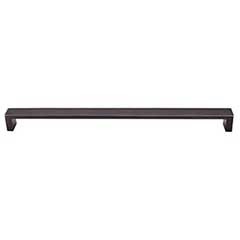 Top Knobs [TK253TB] Die Cast Zinc Cabinet Pull Handle - Modern Metro Series - Oversized - Tuscan Bronze Finish - 12&quot; C/C - 12 3/8&quot; L