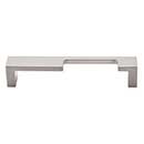 Top Knobs [TK259BSN] Die Cast Zinc Cabinet Pull Handle - Modern Metro Notch Series - B - Oversized - Brushed Satin Nickel Finish - 5" C/C - 5 3/8" L