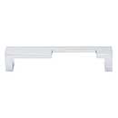 Top Knobs [TK259PC] Die Cast Zinc Cabinet Pull Handle - Modern Metro Notch Series - B - Oversized - Polished Chrome Finish - 5&quot; C/C - 5 3/8&quot; L