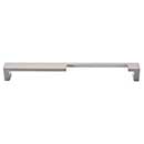 Top Knobs [TK261BSN] Die Cast Zinc Cabinet Pull Handle - Modern Metro Notch Series - B - Oversized - Brushed Satin Nickel Finish - 9&quot; C/C - 9 3/8&quot; L