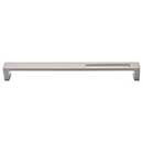 Top Knobs [TK268BSN] Die Cast Zinc Cabinet Pull Handle - Modern Metro Slot Series - Oversized - Brushed Satin Nickel Finish - 9&quot; C/C - 9 3/8&quot; L